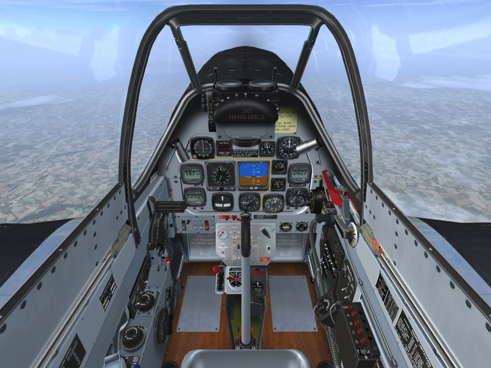 p 51 cockpit video
